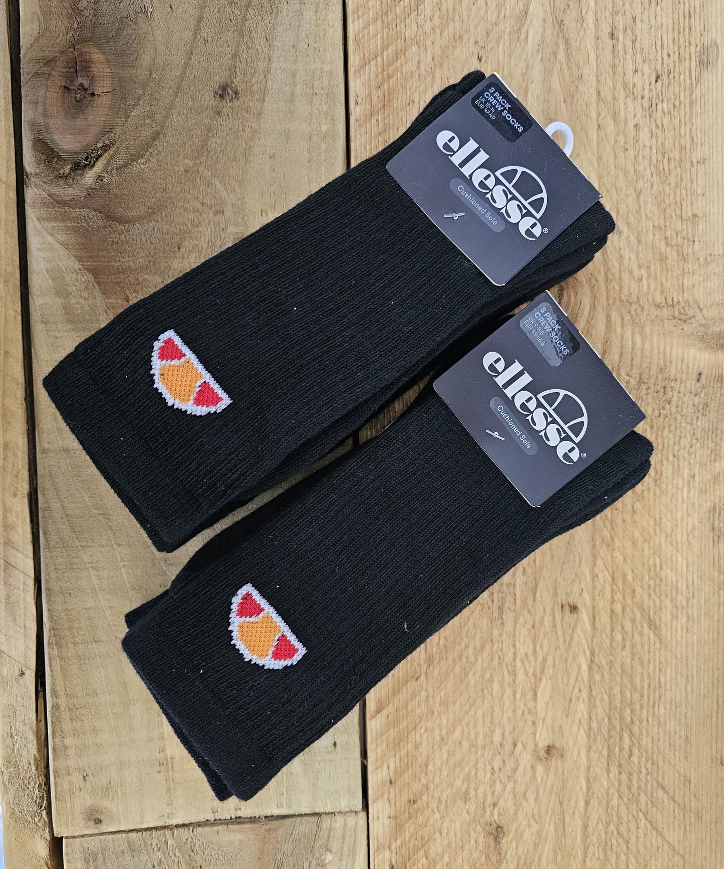 SOC00001 Ellesse 3pk Crew Socks