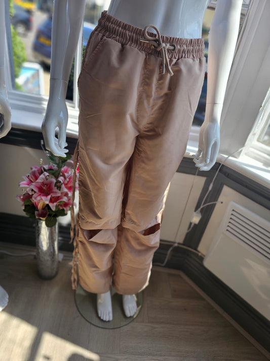 TRS00009 Knee Cut Cargo Trousers