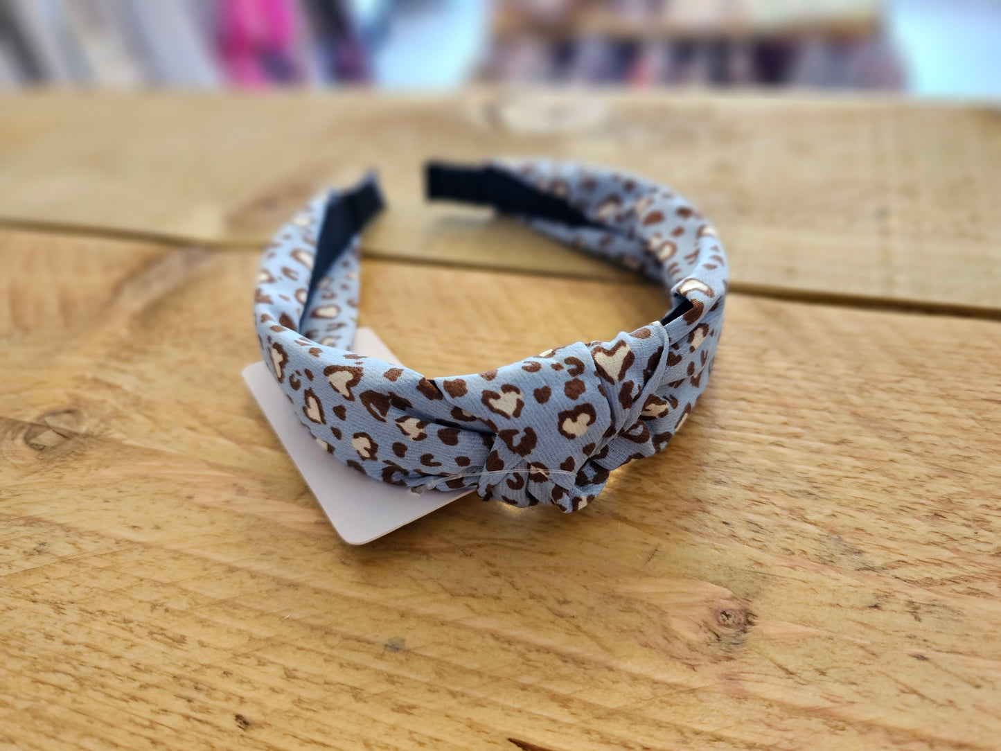 ACC00011 Heart Leopard Headband