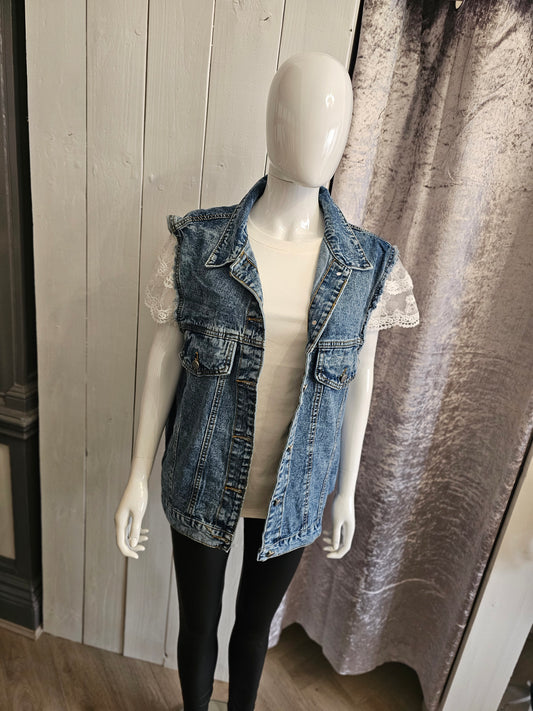 JKT00017 Jessika Denim Gilet