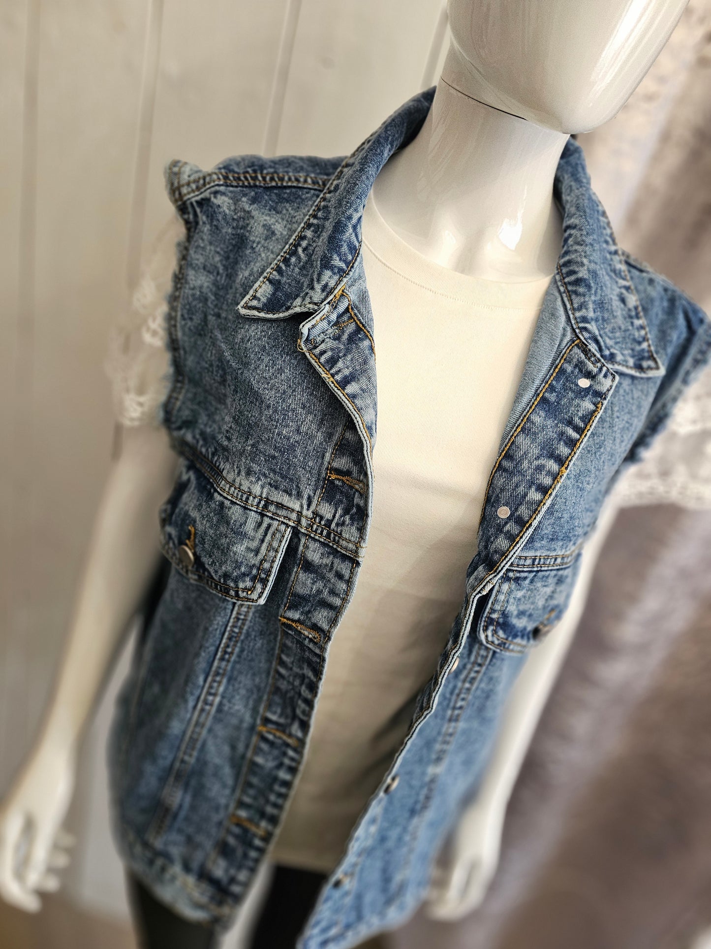 JKT00017 Jessika Denim Gilet